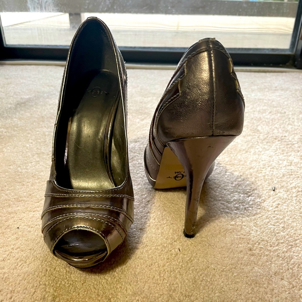 Joey 2.5 inch silver heels